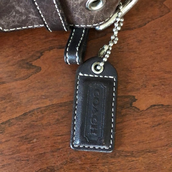 Vintage Coach Shoulder Bag (brown) - Picture 2 of 4